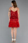 Red Short Invitation Dress ABK1629