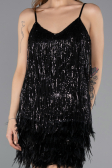 Short Black Invitation Dress ABK1629