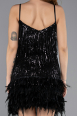 Short Black Invitation Dress ABK1629
