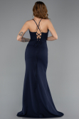 Long Navy Blue Evening Dress ABU5506
