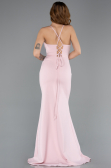 Long Powder Color Evening Dress ABU5506