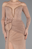 Long Onion Skin Dantelle Evening Dress ABU5509