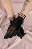 Black Bridal Glove SD5003