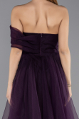 Long Dark Purple Evening Dress ABU5528