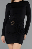 Short Black Cocktail Dress ABK2484