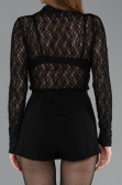Black Dantelle Blouse MY1441