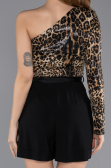 Leopar Party Dress EX72500