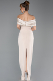 Midi Beige Party Dress ABK2501