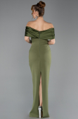 Midi Olive Drab Party Dress ABK2501