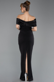 Midi Black Party Dress ABK2501