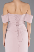 Long Powder Color Evening Dress ABU5559