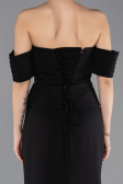 Long Black Evening Dress ABU5559