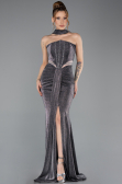 Long Anthracite Evening Dress ABU5560