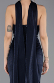 Long Navy Blue Evening Dress ABU5560