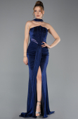 Long Sax Blue Evening Dress ABU5560