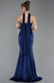 Long Sax Blue Evening Dress ABU5560