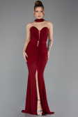 Long Burgundy Evening Dress ABU5561