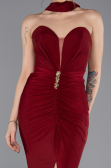 Long Burgundy Evening Dress ABU5561