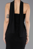 Long Black Evening Dress ABU5561