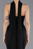 Long Black Mermaid Evening Gown ABU5566