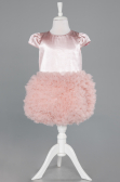Short Powder Color Girl Dress ABK2502