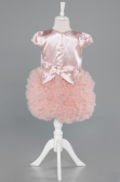 Short Powder Color Girl Dress ABK2502