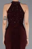 Long Burgundy Evening Dress ABU5593