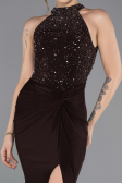 Long Brown Evening Dress ABU5593