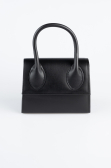 Black Leather Night Bag KC165