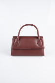 Burgundy Leather Night Bag KC163