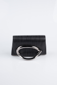 Black Laser Cut Night Bag KC790
