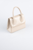 Cream Patent Leather Night Bag KC165