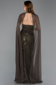 Long Olive Drab Evening Dress ABU5595
