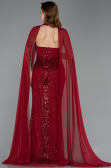 Long Burgundy Evening Dress ABU5595