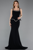 Long Black Mermaid Prom Dress ABU5597