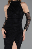 Long Black Dantelle Mermaid Prom Dress ABU5598