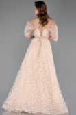 Long Powder Color Evening Dress ABU5611