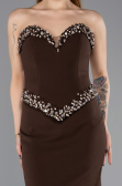 Long Brown Evening Dress ABU5610