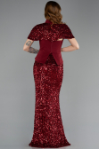 Long Burgundy Evening Dress ABU5640