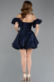 Mini Navy Blue Party Dress ABK2512