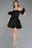 Mini Black Party Dress ABK2512