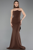 Long Brown Mermaid Evening Gown ABU5627