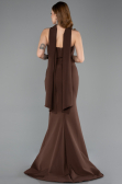 Long Brown Mermaid Evening Gown ABU5627