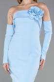 Long Light Blue Evening Dress ABU5629