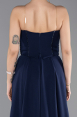 Long Navy Blue Evening Dress ABU5682