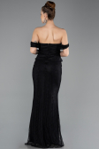 Long Black Dantelle Mermaid Prom Dress ABU5685