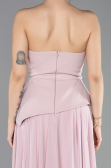 Long Powder Color Chiffon Evening Dress ABU5681