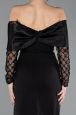 Midi Black Cocktail Dress ABK2533
