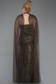 Long Olive Drab Plus Size Engagement Dress ABU5596