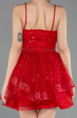 Short Red Party Dress ABK2435